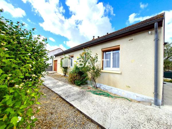 Pavillon PLAIN PIED 3 ch + Garage + Jardin + Clim