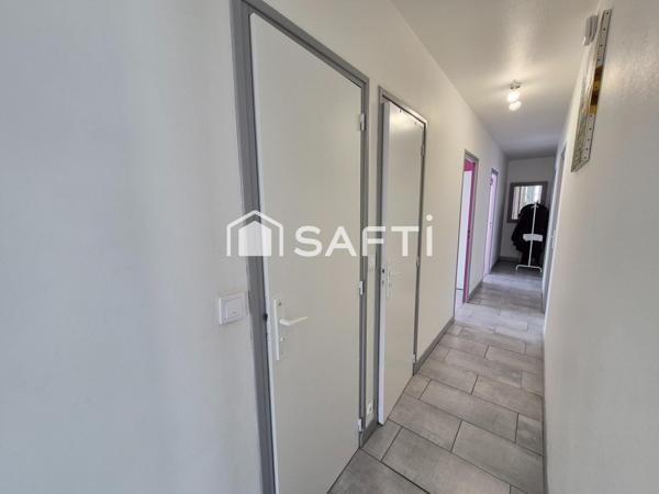 Pavillon PLAIN PIED 3 ch + Garage + Jardin + Clim