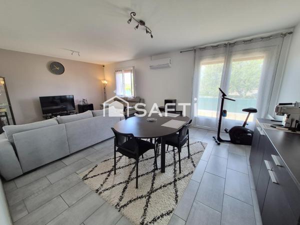 Pavillon PLAIN PIED 3 ch + Garage + Jardin + Clim
