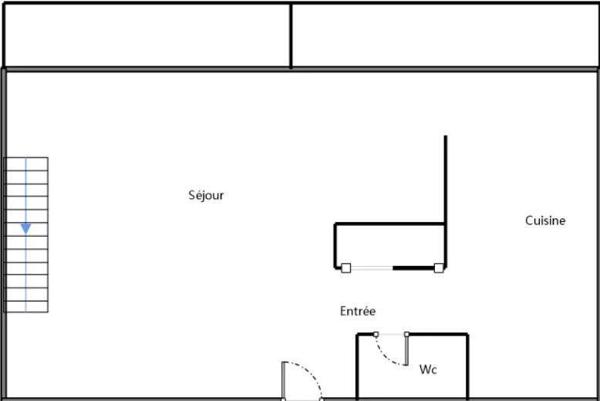 T5 DUPLEX–136 m2–DERNIER ÉTAGE–TERRASSES–LYON 3