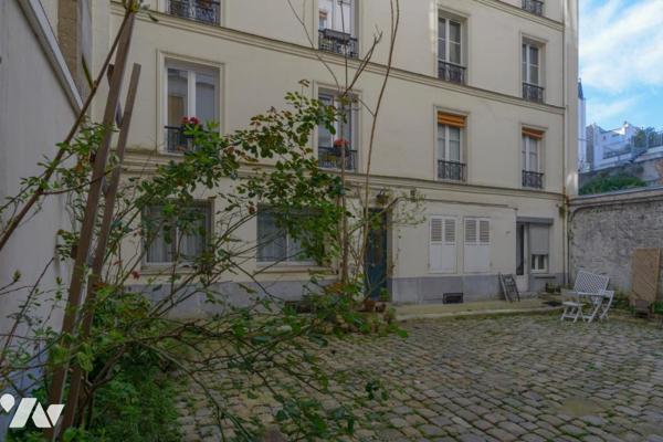 PARIS 05 / JARDIN DES PLANTES - APPARTEMENT T1 BIS AU CALME SUR COUR EN BON ETAT + CAVE