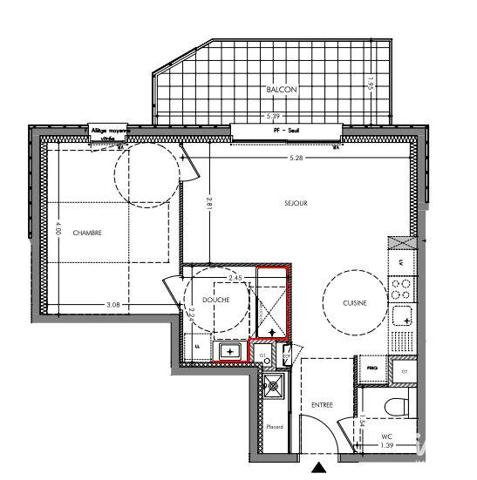 Appartement à vendre 2 pièces 45 m² Sassenage