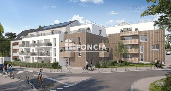 À vendre Appartement 3 pièces 64 m² - La Mézière 35520