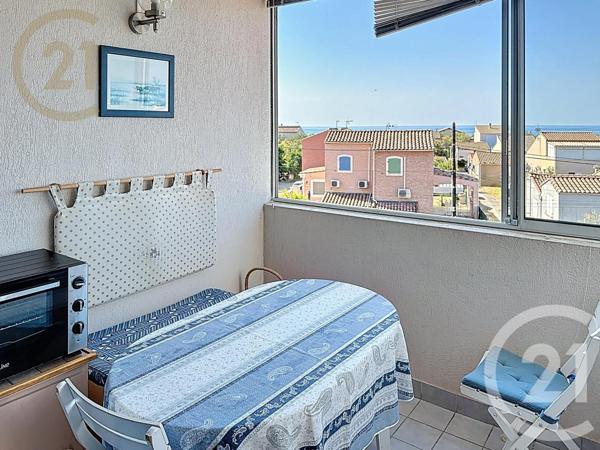 Appartement F1 Bis à vendre  2 pièces - 29,25 m2 FRONTIGNAN - 34
