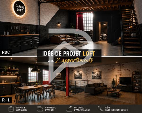 Immeuble 3 pièces 180 m2