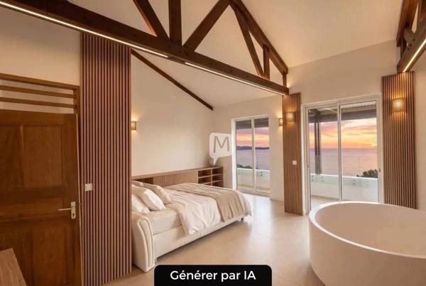 DPT GUYANE, à vendre CAYENNE BOURDA maison T4 de 158 m² avec vue mer
