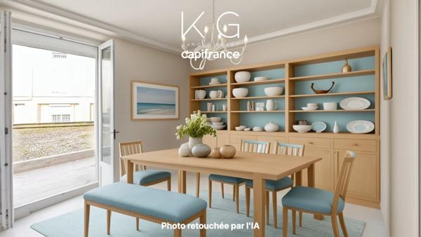 Deauville centre, appartement 3 pièces 60 m² plage et commerces à pied – idéal habitation ou bureaux