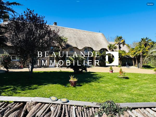 Chaumière d'exception de 272 m² avec piscine sur 1,2 ha aux portes de La Baule,  
Guerande 44350