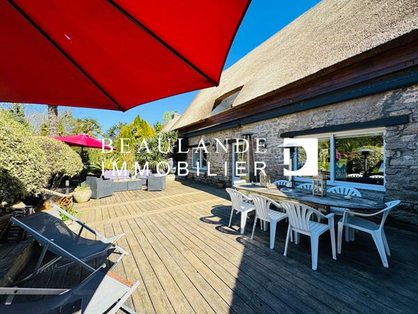 Chaumière d'exception de 272 m² avec piscine sur 1,2 ha aux portes de La Baule,  
Guerande 44350