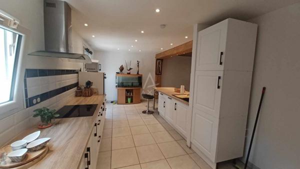 Maison de plain-pied avec studio indépendant  101 m² habitables  Terrain de 719 m²  Rognaix (73730)