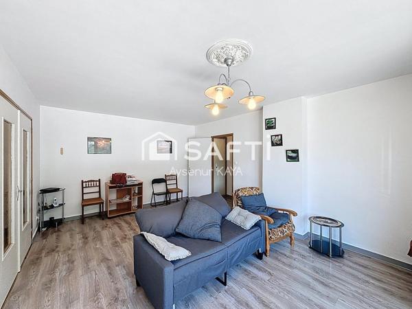 Appartement lumineux avec grand balcon