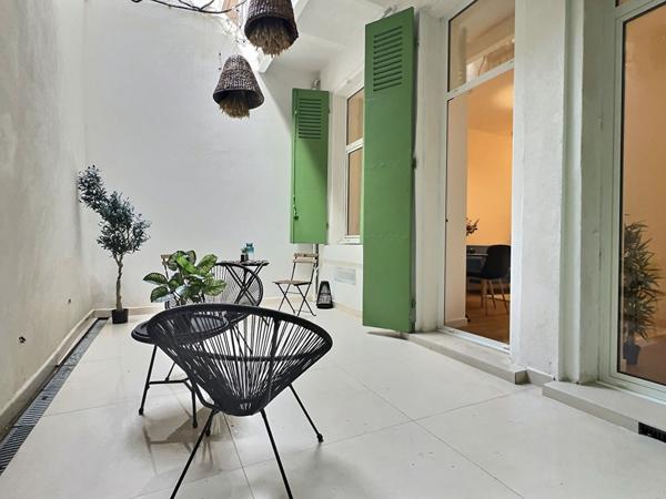 A vendre appartement de type 3 à Marseille 13001 - Terrasse - THIERS / RÉFORMÉS