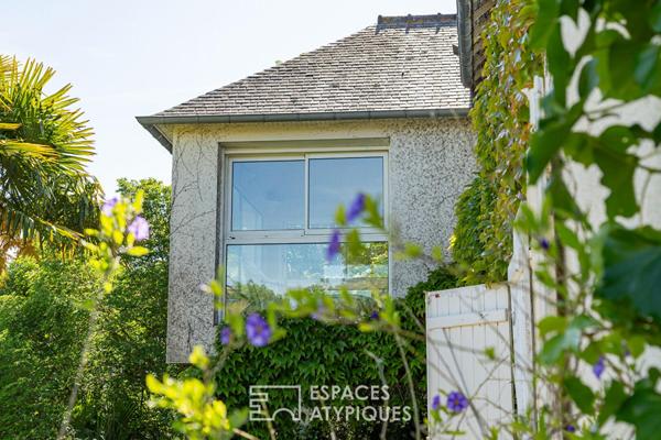 Maison avec son grand parc paysager