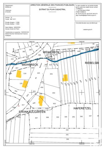 Terrain à vendre 969 m² Etzling