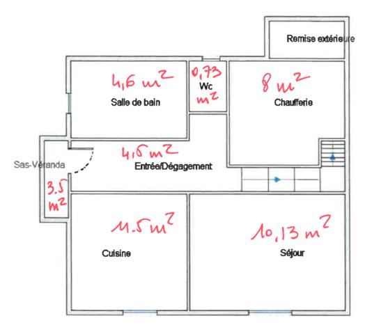 Saint-Denis (93200) Maison 83m2 Rue d'Aulnay à Saint-Denis