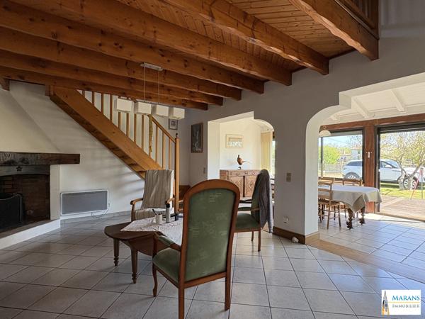 Maison 3 pièces – Jardin, garage– L'Île-d'Elle