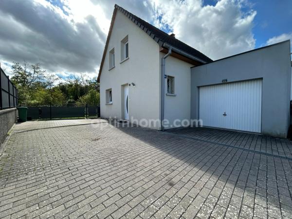 KINGERSHEIM, en impasse , jolie maison 5pièces, 117m², sous-sol complet, 4ares. Top emplacement!