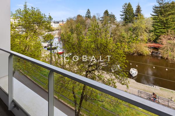 EXCLUSIVITE - Nantes – Quartier Saint-Mihiel, vue exceptionnelle sur l’Île de Versailles