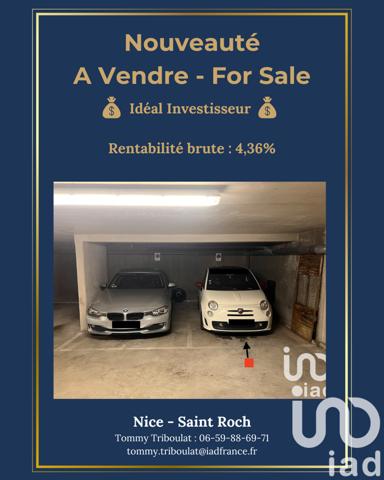 Parking à vendre 12 m² Nice