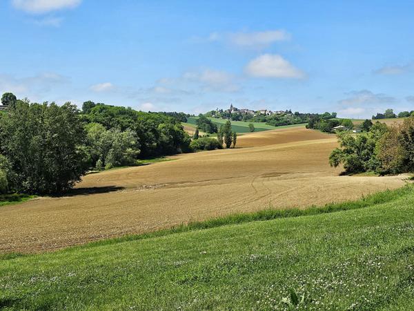 Lédat (47300) MAGNIFIQUE GRANDE FERME 31 HECTARES VUE DOMINANTE ET LAC - NOMBREUSES DÉPENDANCES REDESTINABLES