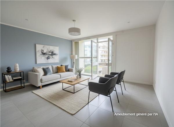 A vendre Vannes LA RABINE Appartement 2 pièces 46 m² parking privatif et cave
