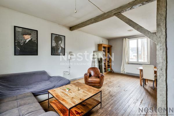 APPARTEMENT DEUX CHAMBRES DERNIER ETAGE SAINT BRIEUC CENTRE