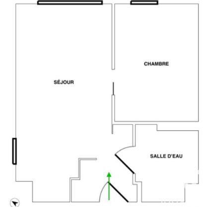 Appartement à vendre 2 pièces 38 m² Troyes