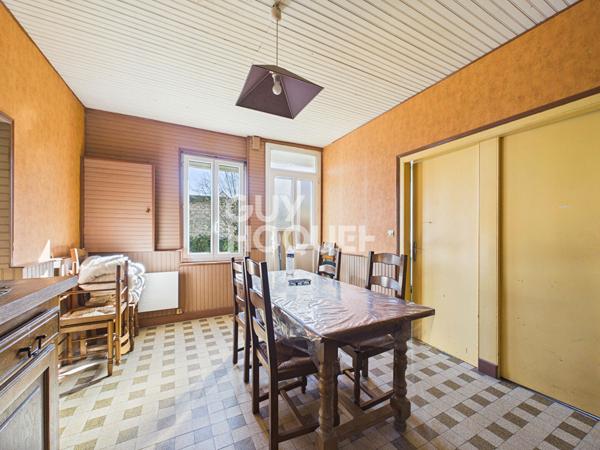 Maison à vendre à Saint-Pierre-lès-Elbeuf - 4 pièces, 70 m², jardin, garage