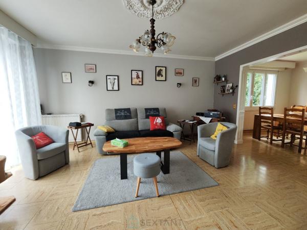 Sortie immédiate de Lisieux, maison 5 chambres sur sous sol complet