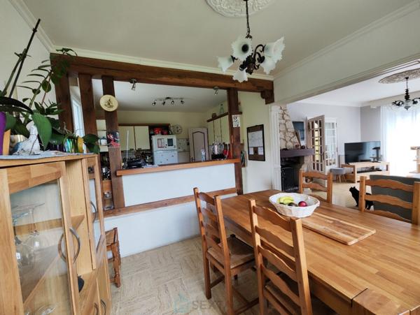 Sortie immédiate de Lisieux, maison 5 chambres sur sous sol complet