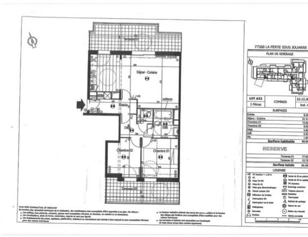 T3 La Ferté-sous-Jouarre 69 m²