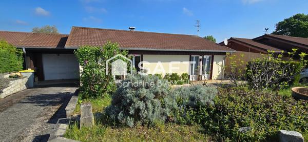 Maison individuelle de plain-pied et jardin arboré