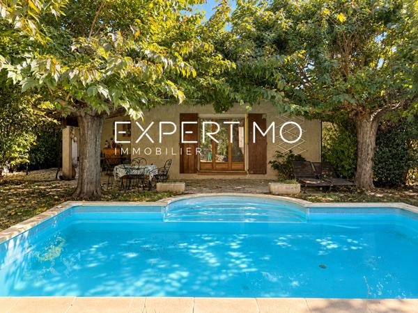 MANOSQUE - Maison T4 avec piscine, garage et jardin arboré à 5 minutes du centre ville