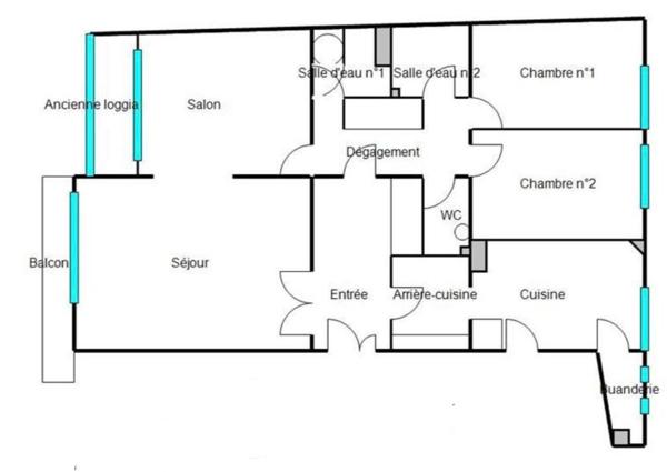 Appartement à LE MANS (72000)