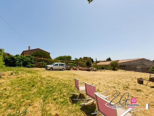 Terrain constructible 856 m² ; Cadre privilégié à Caunes-Minervois