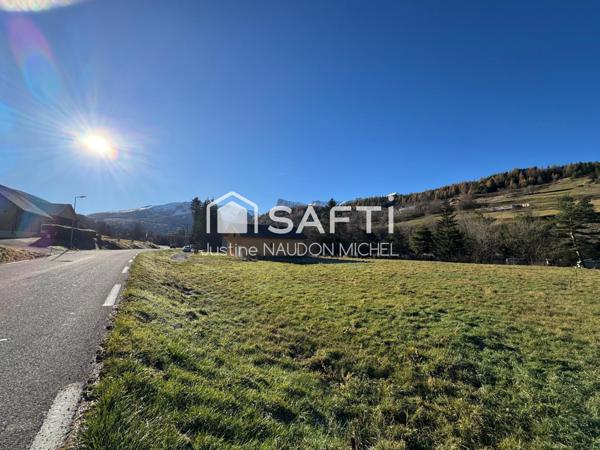 Terrain constructible 1070m² – Le Devoluy