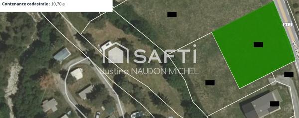 Terrain constructible 1070m² – Le Devoluy