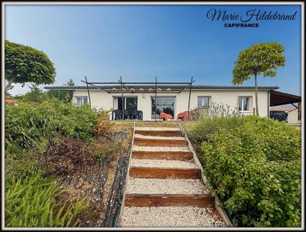 Maison 4 chambres- 130m² avec jardin, piscine et garage
