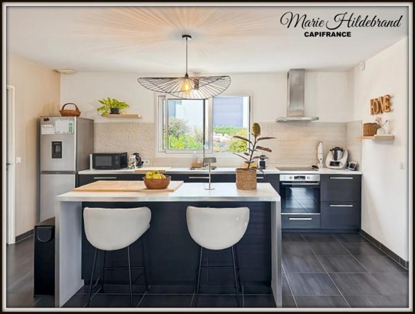 Maison 4 chambres- 130m² avec jardin, piscine et garage