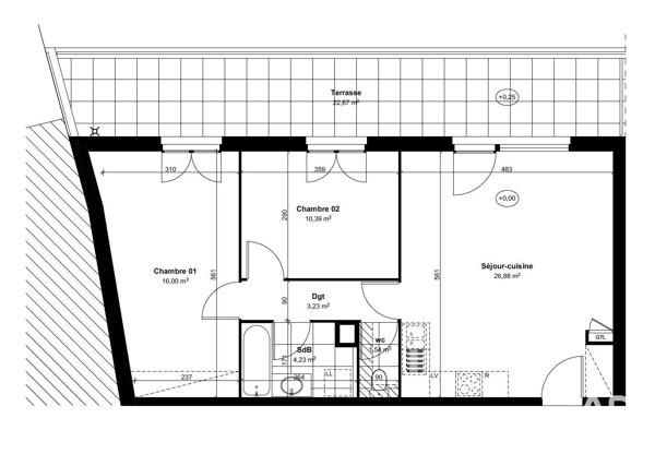 Appartement (neuf) à vendre 3 pièces 62 m² Château-Thierry