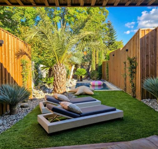 Maison neuve de 190 m² qui mélange le style urbain et une touche de Bali