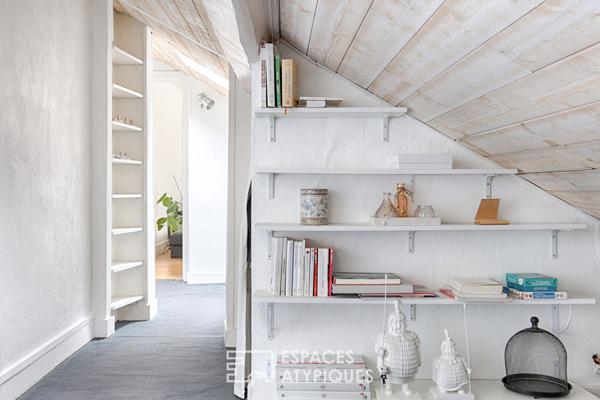 Dernier étage traversant avec vue sur le Bois de Vincennes