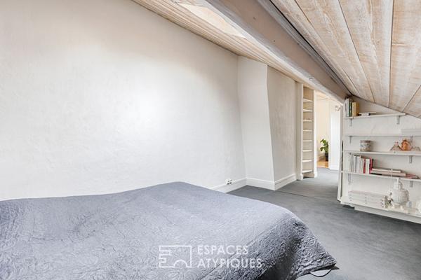 Dernier étage traversant avec vue sur le Bois de Vincennes