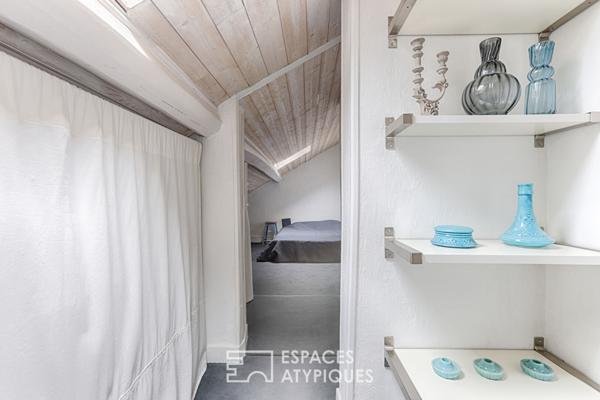 Dernier étage traversant avec vue sur le Bois de Vincennes