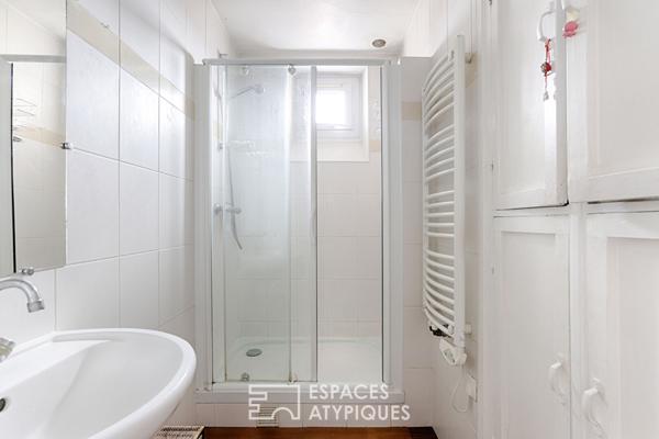 Dernier étage traversant avec vue sur le Bois de Vincennes