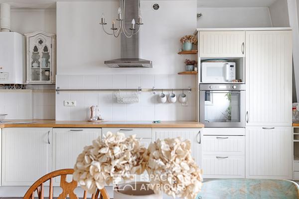 Dernier étage traversant avec vue sur le Bois de Vincennes