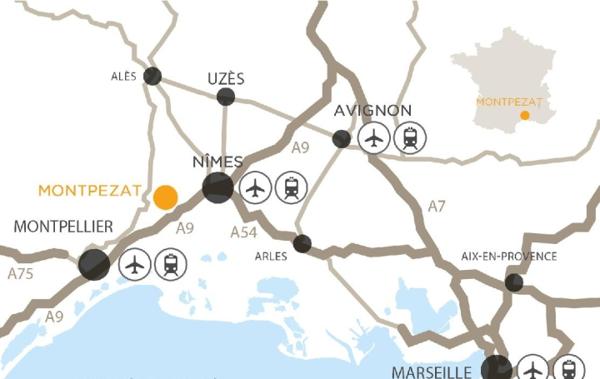 Vente Terrain Clarensac   