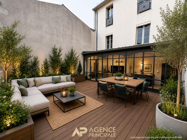 Appartement - T3 - 69m2 - Terrasse de 40m2 - La Rochelle Centre ville 393 750 € **  - Référence  JH719D4