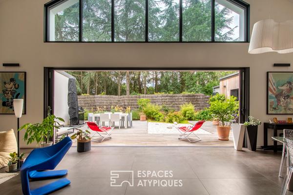 Sublime maison contemporaine de plain pied