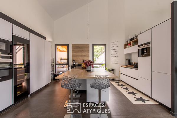 Sublime maison contemporaine de plain pied